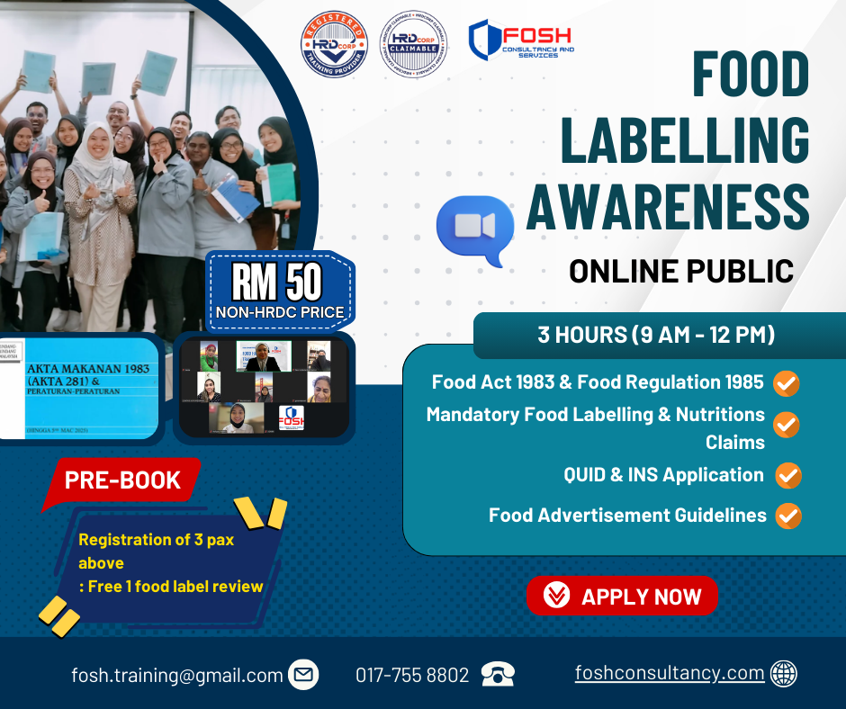 FOOD LABELLING AWARENESS (1)