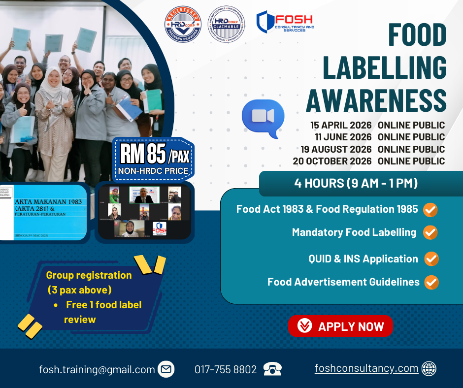 FOOD LABELLING AWARENESS